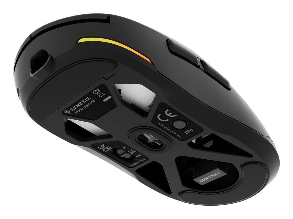 GENESIS Zircon 660 myszka Gaming Po prawej stronie RF