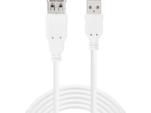 Sandberg USB 2.0 AA-Verlängerungskabel, 1,8 m