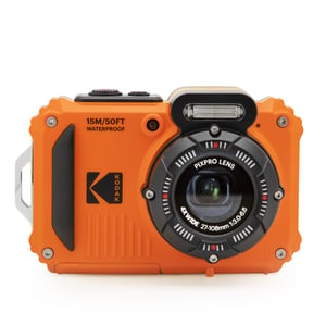 Kodak PIXPRO WPZ2 1/2.3" Kompaktowy aparat fotograficzny 16 MP BSI CMOS 4608 x 3456 px Czarny, Pomarańczowy