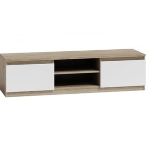 Topeshop RTV140 SONOMA MIX TV Stand or Entertainment Center, 0 drawers, 2 shelves.