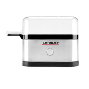 Gastroback Design Mini 3 Eggs, 350 W, Black, Stainless Steel