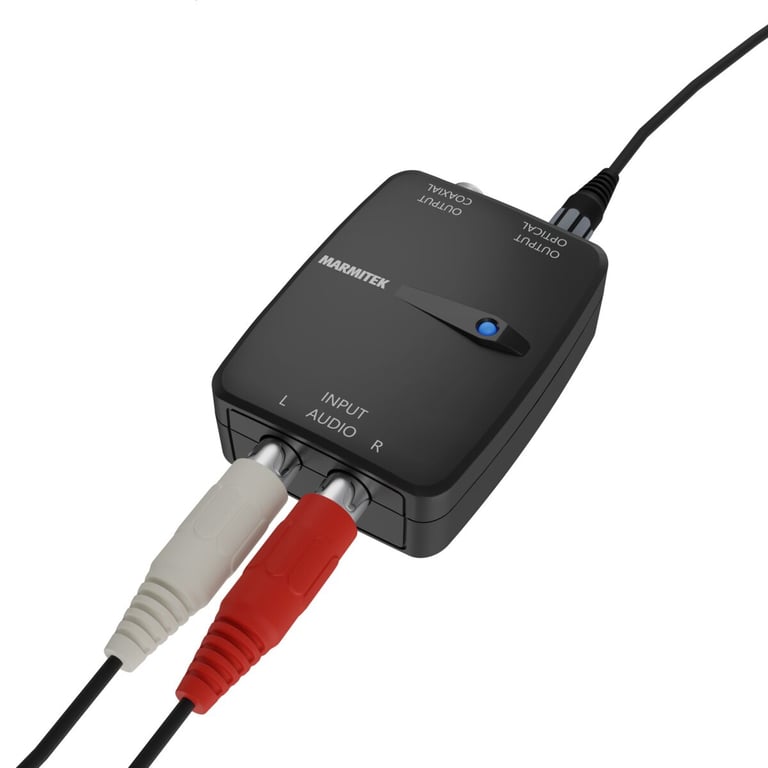 Marmitek 25008412 konwerter plików audio Czarny