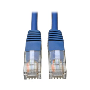 Tripp Lite N002-003-BL Network Cable, Blue, 0.91 m, Cat5e U/UTP (UTP)
