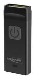 Ansmann KL80R Schwarz COB-LED-Taschenlampe als Schlüsselanhänger