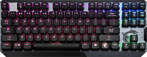 MSI VIGOR GK50 LOW PROFILE TKL US Gaming Keyboard USB QWERTY US English Black