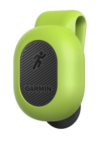 Garmin Running Dynamics Pod – Clip-on-Aktivitätstracker, Schwarz, Limettengrün