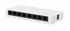 Gembird NSW-G8-01 Unmanaged Gigabit-Ethernet-Netzwerk-Switch (10/100/1000) Weiß