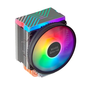 Mars Gaming MCPU44 PC-Kühlsystem Prozessor-Luftkühler 11 cm Schwarz 1 Stück