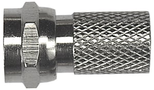 Axing CFS00000 F-Type Coaxial Plug, 100 pcs.
