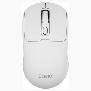 Savio MB-05 mus, universell, tvåhandsanvändning, Bluetooth, 1600 DPI
