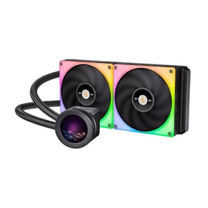 Thermaltake Toughliquid Ultra 280 RGB PC-Gehäuse All-in-One-Flüssigkeitskühler Schwarz