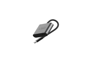LINQ LQ48001 stacja dokująca Przewodowa USB 3.2 Gen 1 (3.1 Gen 1) Type-C Czarny, Szary