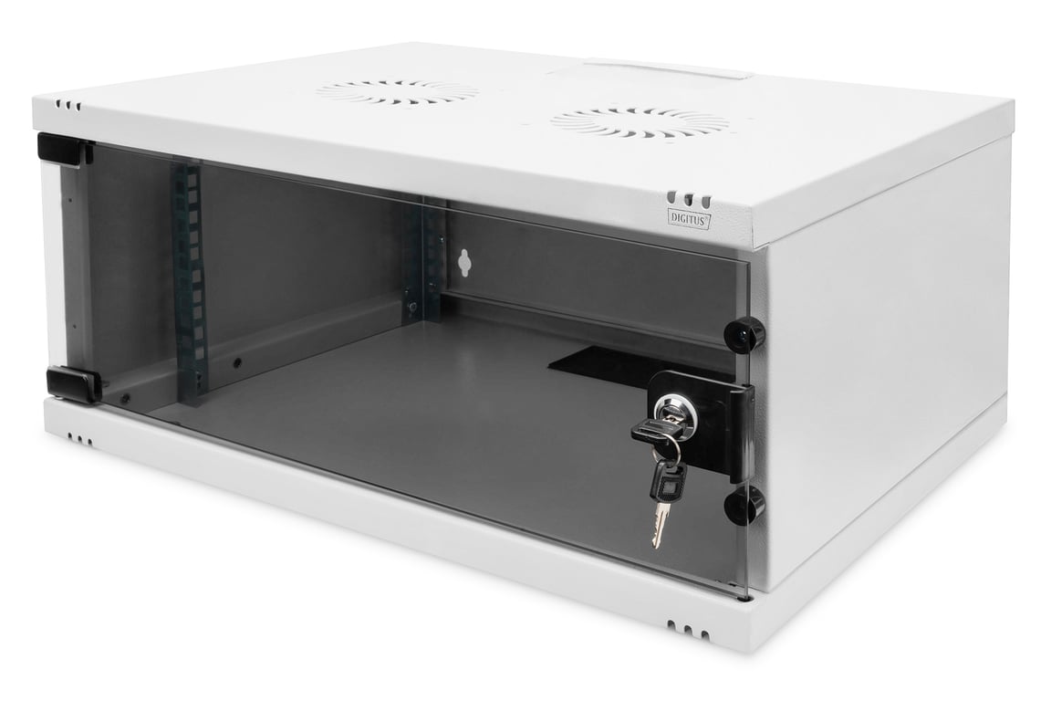Digitus DN-38010 stojak 4U Szafa wisząca Szary