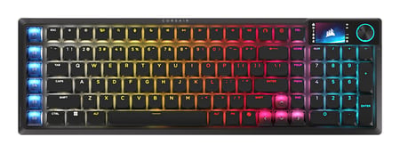 Corsair VANGUARD AIR 99 klawiatura Gaming RF Bezprzewodowy + USB QWERTY US English Czarny