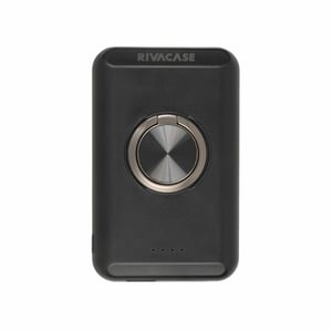 Rivacase VA2603 powerbank, litium-polymer (LiPo), 5000 mAh, trådlös laddning, svart