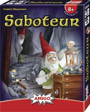 Amigo 04900 gra planszowa Saboteur 30 min Gra karciana Taktyczny