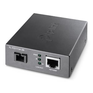 TP-Link TL-FC111A-20 Netzwerkkonverter 100 Mbit/s, Einzelgerät, schwarz