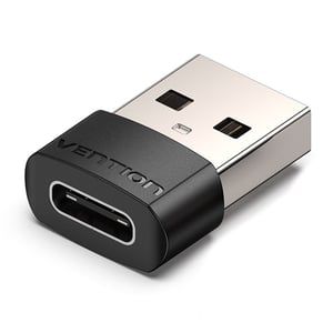 Vention CDWB0 USB-A to USB-C Adapter, Black