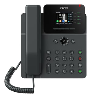Fanvil V61G telefon VoIP Czarny 4 linii LCD
