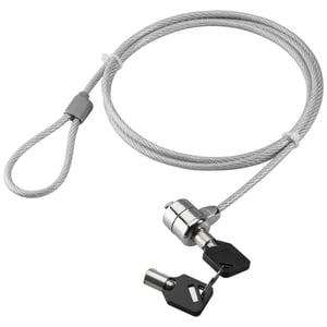 Techly IQ-LOK-08-KT kabelklämma, silver, 1,5 m