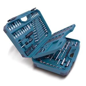 Makita E-10883 nyckel- och verktygssats med 221 delar.