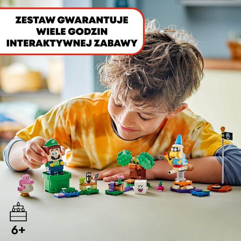 LEGO Super Mario Przygody z interaktywną figurką ® Luigi™