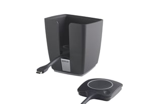 Barco Tray 2 x USB-C buttons Czarny
