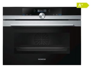 Siemens iQ700 CB674GBS3 Backofen 47 l Schwarz, Edelstahl