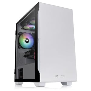 Thermaltake S100 Tempered Glass Snow Edition Micro Tower White