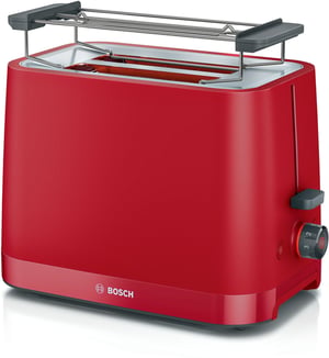 Bosch TAT3M124 2-slice toaster, 950 W, Red