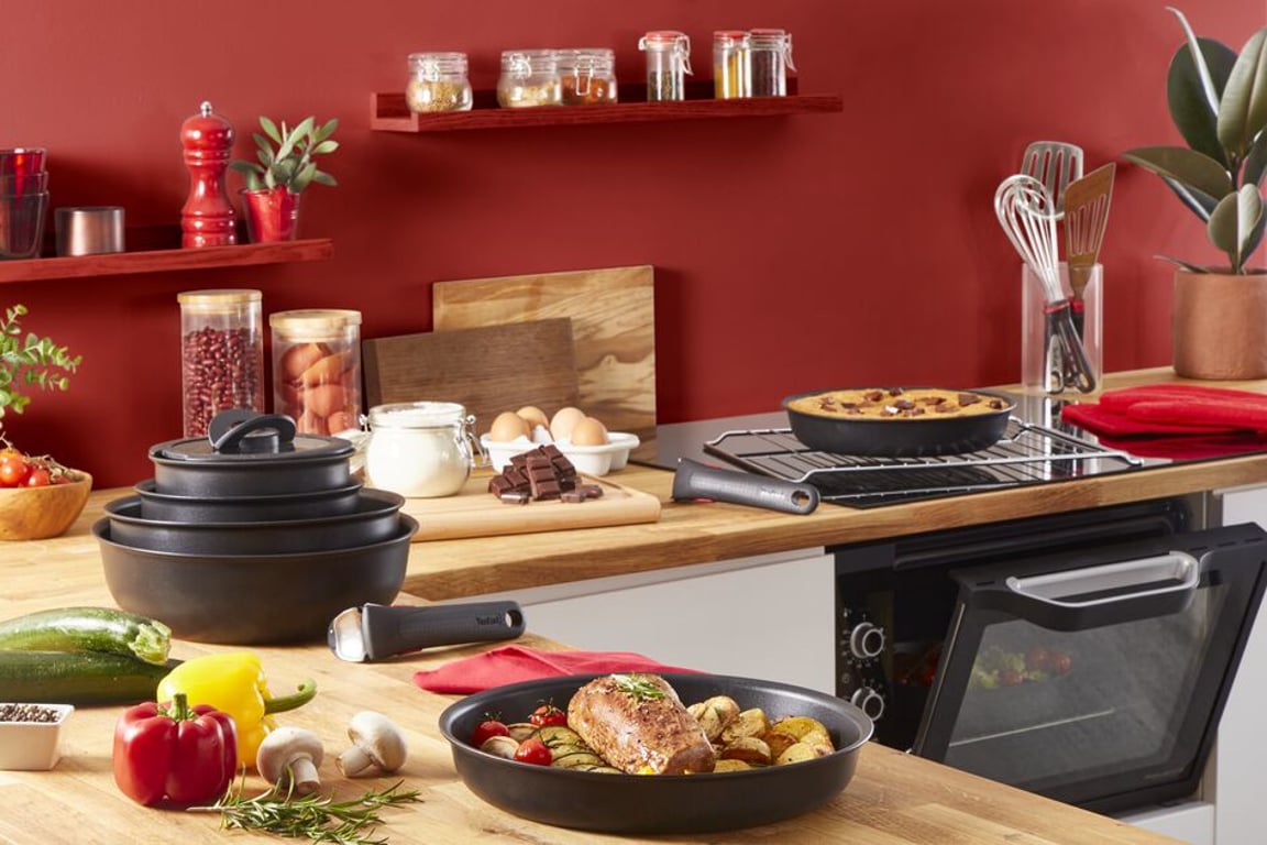 Tefal L76329 zestaw patelni i garnków