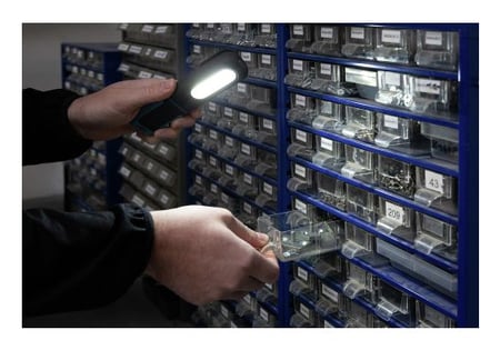 Ansmann WL350R Czarny, Niebieski LED