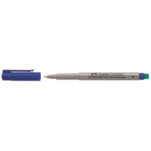 Faber-Castell 151451 Marker, 1 Stück, Blau