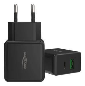 Ansmann HC218PD Universal Schwarz Wechselstrom Schnellladung Für den Innenbereich