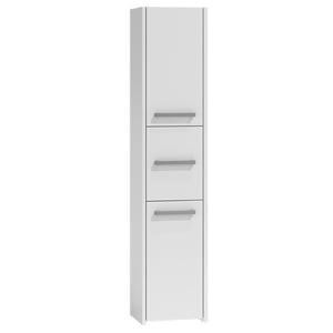 Topeshop S43 BIEL szafka łazienkowa Biały