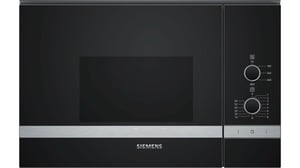 Siemens iQ300 BF520LMR0 mikrovågsugn Svart, rostfritt stål Solo-mikrovågsugn Inbyggd 20 l 800 W