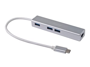 Equip 133481 USB 3.2 Gen 1 (3.1 Gen 1) Type-C-Dockingstation, silber