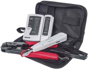 Intellinet 780070 Cable Preparation Tool Kit, Black