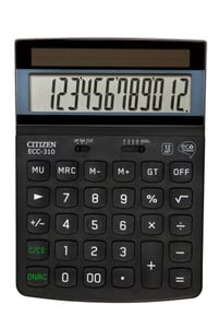 Citizen ECC-310 kalkulator Desktop Podstawowy kalkulator Czarny