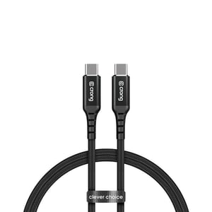 Crong Armor Link kabel USB 1,5 m USB C Czarny