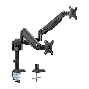 InLine 23160B uchwyt / stojak do monitorów 43,2 cm (17") Biurko Czarny