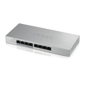 Zyxel GS1200-8HP v2 Managed Gigabit-Ethernet (10/100/1000) PoE-Unterstützung Grau