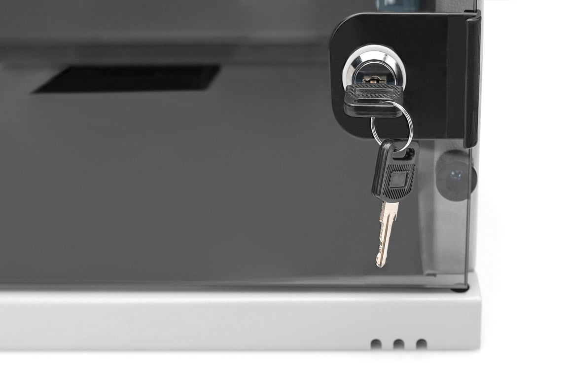 Digitus DN-38010 stojak 4U Szafa wisząca Szary