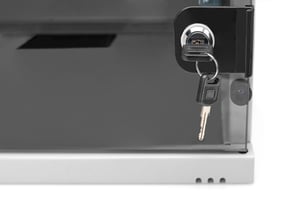 Digitus DN-38010 stojak 4U Szafa wisząca Szary