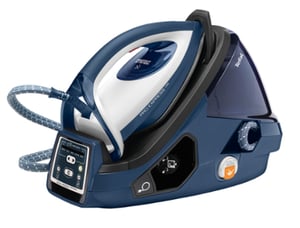 Tefal Pro Express Care GV 9071 2400 W 1,6 l Durilium AirGlide Autoclean-Bügelsohle Blau, Weiß