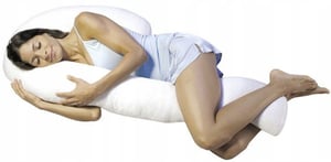 Mediashopping Dreamolino Swan-kudde Orm 190 x 440 cm Vit