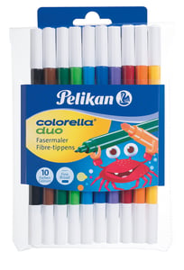 Pelikan 973172 Fine Multicolor Marker, 10-pack