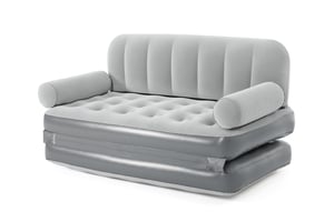 Bestway 75079 Inflatable Sofa, Gray PVC