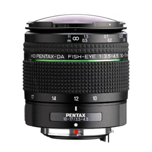 Pentax 23130 Kameraobjektiv für spiegellose Systemkameras Weitwinkel-Fischaugenobjektiv Schwarz