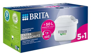 Brita MAXTRA PRO Wasserfilterkartusche, 6 Stück